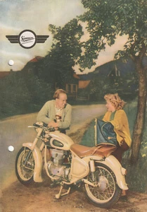 DDR Prospekt Simson Motorrad AWO 425 S Sport Original - Bild 1 von 8