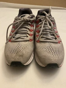 Nike Womens Air Zoom Pegasus 33 831356-006 Gray Running Shoes Sneakers Size 8 - Picture 1 of 9