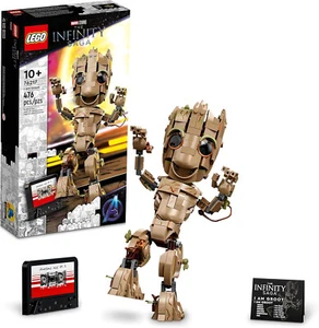 ✅LEGO Marvel The Infinity Saga(76217) I am Groot 476 Pezzi Set Regalo Costruzione NUOVO✅✅ - Foto 1 di 5