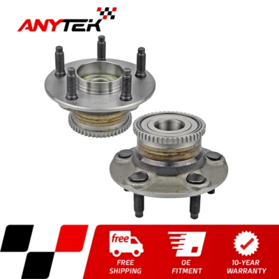 2PC Rear Wheel Hub Bearing for 1999 2000 Ford Taurus Mercury Sable w/ Drum Brake - Image 1 of 4