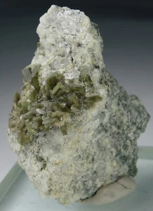 126 CARATS GREEN TITANITE SPHENE MINERAL FROM PAKISTAN, (Jp-108) - Picture 1 of 7