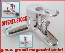 MISCELATORE RUBINETTO VASCA DA BAGNO MONOCOMANDO MIX CON DOCCIA GRUPPO