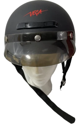 Medio casco de moto Vega con visera S 6 7/8 -7 modelo XT Foto 1 de 4