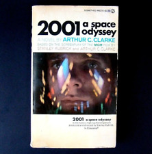 2001: A Space Odyssey By Arthur C. Clarke 1968 Sci-Fi Movie Novelization OOP 60s