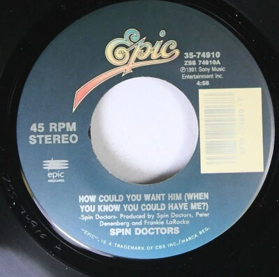 Rock Unplayed 90'S 45 Spin Doctors - How Could You Want Him (When You Know You C - Image 1 of 2