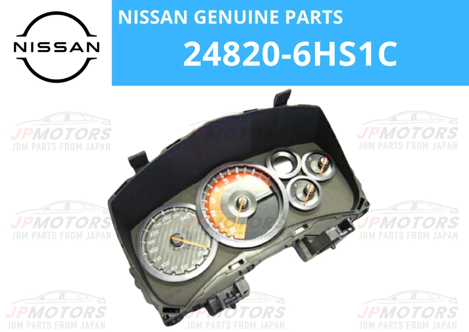 NISSAN Genuino R35 GT-R NISMO VELOCÍMETRO CONJUNTO 24820-6HS1C OEM JDM Foto 1 de 4