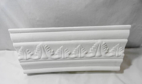 Vintage Wall Light Fixture Crown Moulding Architectural Cover