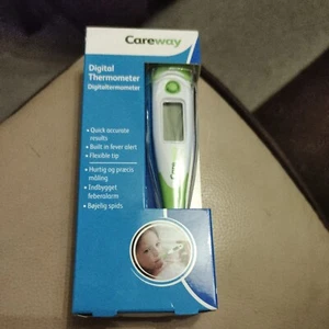 Careway Digitales Thermometer, schnelle genaue Ergebnisse - Bild 1 von 1
