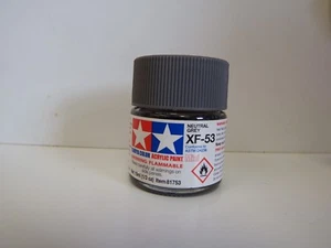 Tamiya - COLOR ACRYLIC PAINT MINI 10 ml - XF-53 NEUTRAL GREY - Picture 1 of 1
