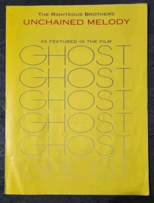 The Righteous Brothers - Unchained Melody - Sheet Music - 1990 film GHOST - Image 1 of 4
