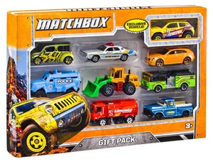 Matchbox Cars, 9-Pack Die-Cast 1:64 Scale Toy Cars, Construction or Garbage... - Picture 1 of 7
