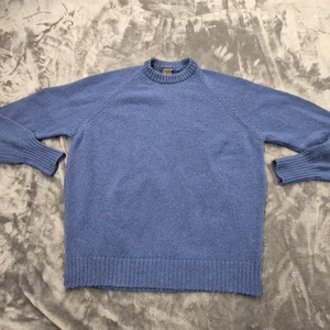 Vintage St Michael Marks & Spencer Shetland Wool Sweater Blue UK Made EU 56 44" - Bild 1 von 9