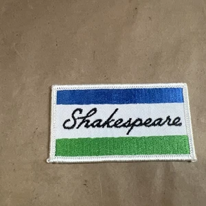 Vintage Shakespeare Angelaufnäher - Bild 1 von 4