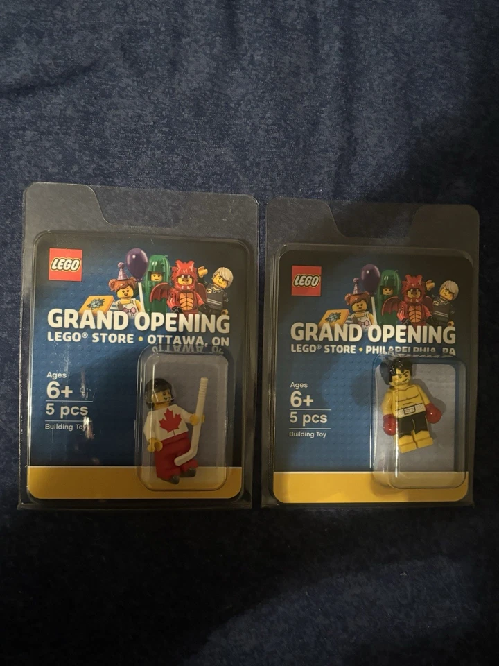 Lote de minifiguras exclusivas Lego nuevas exclusivas raras Canadá Filadelfia - Imagen 1 de 1