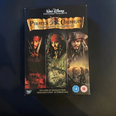 Pirates of the Caribbean 1-3 DVD Collection Box set complete collection UK - Image 1 of 4