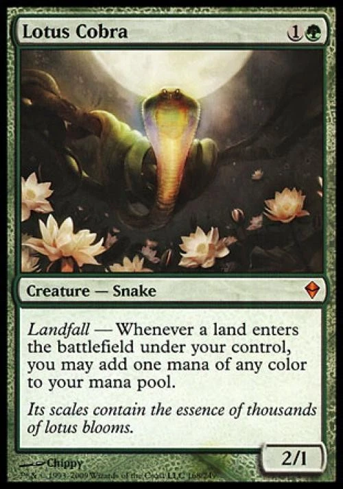 Lotus Cobra - Medium Play MTG Zendikar - Image 1 of 1