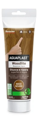 Aguaplast Woodlite stucco per legno colorato Fibrato resiste alle dilatazioni