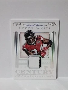 2015 NATIONAL TREASURES CENTURY MATERIALS JERSEY FALCONS RODDY WHITE 11/15 VHTF - Picture 1 of 9