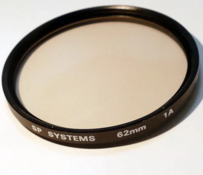 SP Systems 62mm 1A Skylight Filter - Image 1 of 4