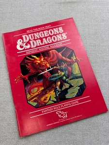 Dungeons & Dragons Basic Rules 1 1983 Masters Rulebook Players Manual - Picture 1 of 4