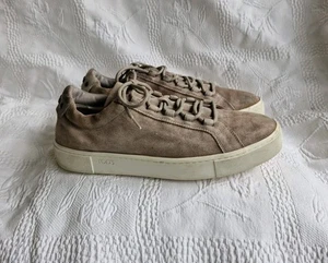 Tod's Mens Light Grey Suede Leather Studded Back Sneakers Trainers. Size UK 6.5 - Picture 1 of 15