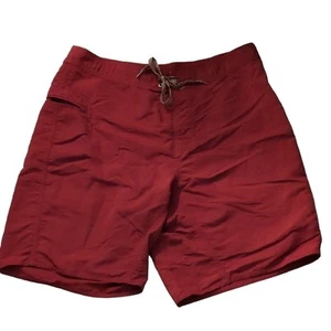 Patagonia Burgundy Board Shorts Size 36 - Picture 1 of 7