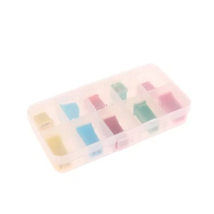 10Pcs Box Shaped Mini Car Fuses Assortment Link Cases Kit For 20A 30A 40 50A _pu - Picture 1 of 12