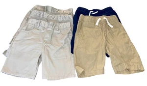 Jungen Größe 6-7 Schuluniform Shorts Paket (5) marineblau & khaki - Bild 1 von 4