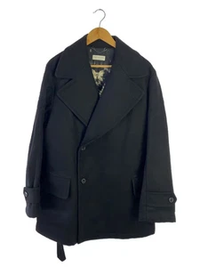 DRIES VAN NOTEN Belted Chester Coat black 50 Used - Picture 1 of 5