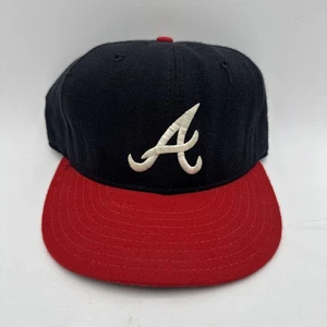 Cappello Berretto Atlanta Braves Vintage Fitted 7 Nuova Era Modello Pro Lana - Foto 1 di 8