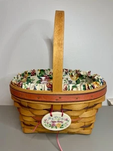 Longaberger 1995 Osterkorb/Einlage/Schutz Kombi - Bild 1 von 12