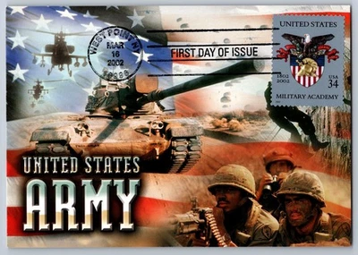 #3560 US Military Academy West Point FDC Maxi Card - Image 1 of 2