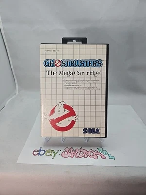 SEGA - MASTER SYSTEM I - GHOSTBUSTERS - TESTED (WORKS) - W/ GAME CATALOG AND BOX - Image 1 of 4