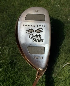 Snake Eyes Quick Strike 3 Hybrid Rescue 14° Quick Strike Regular Right Hand 42” - Picture 1 of 3