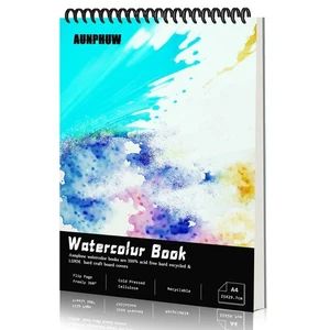 A4 Watercolor Paper - 240g Watercolour Sketch Drawing Pad, 30 Sheets - Picture 1 of 7