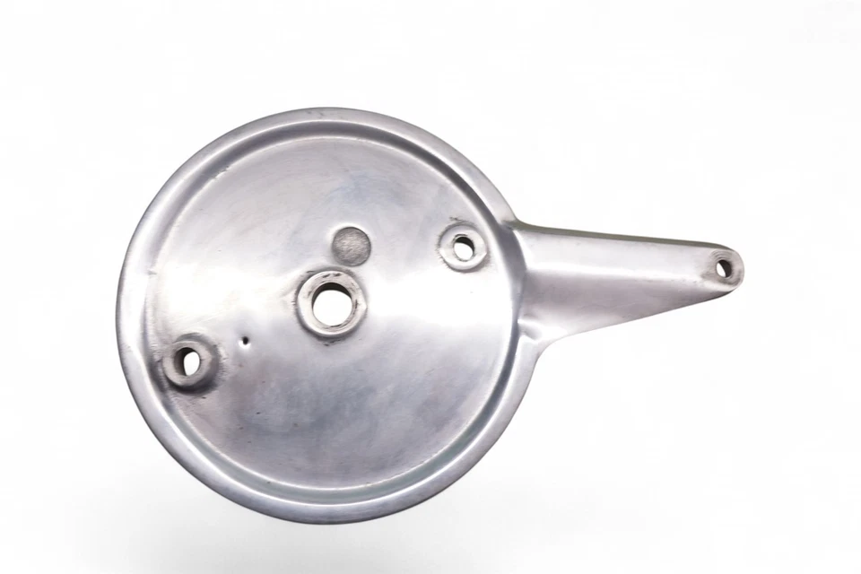 TRIUMPH Front Brake Plate 1/2 Width WM2-19 Hub PreUnit Small Pie Crust *RVG11 #2 - Image 1 of 4