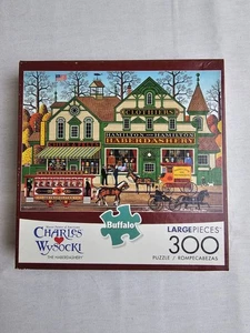 Charles Wysocki "The Haberdashery" 300 Large PC Puzzle Complete - Picture 1 of 4
