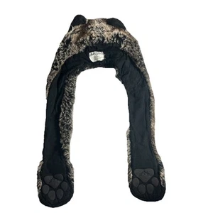 Autentico Cappello Costume Spirit Hoods Grigio Lupo Pelliccia Ecopelliccia 2011/2012 Adulto - Foto 1 di 10