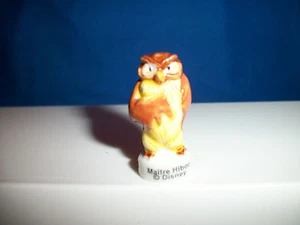 OWL Mini Figure WINNIE POOH Series 2 Tiny Porcelain FEVES Miniature Figurine - Picture 1 of 4