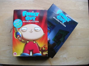 Limited Edn Family Guy Season 11 SEALED DRUNKEN CLAM T-SHIRT SCRIPT CLEAN R2 DVD - Picture 1 of 13