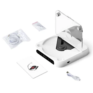 5V2A Bluetooth 5.3 CD Player W/Wired Earphone CD/MP3/WAV Portable and Versatile - Picture 1 of 17