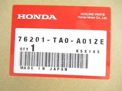 Tapa de cubierta de espejo retrovisor de pasajero genuino OEM Honda Acura 76201-TA0-A01ZE *NH737M* Foto 1 de 4