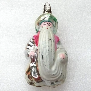 Old Vintage Ukrainian Glass Christmas Fir-Tree Ornament Xmas Decoration Sultan - Picture 1 of 4