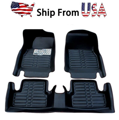 Alfombrillas de coche para Nissan Rogue 2008-2012 forro delantero y trasero alfombrilla XPE impermeable Foto 1 de 4