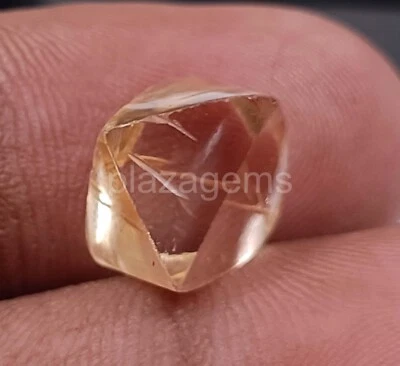 10.00  Ct F-Color Diamond Colorless Certified Raw CVD Loose FL Clarity Gems 4HKT - Image 1 of 4