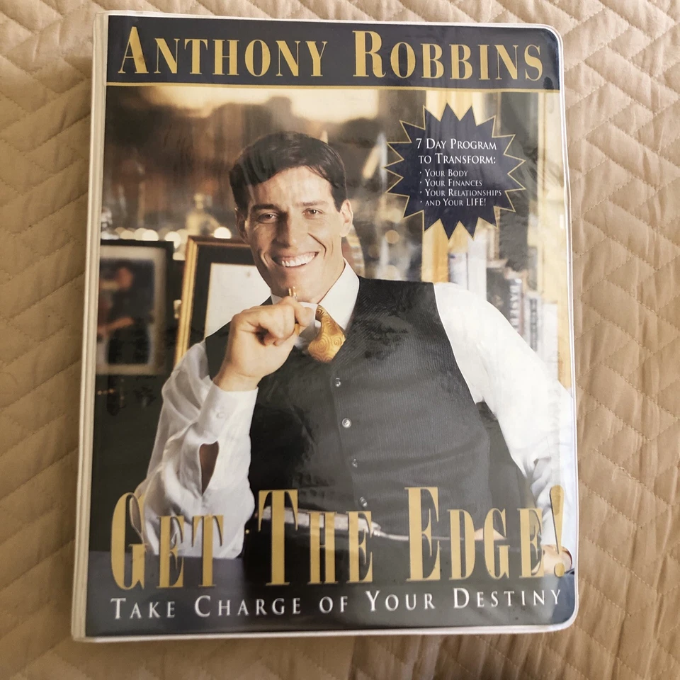 Anthony Robbins Get the Edge Personal Power VHS Cassette Box Set - Image 1 of 4