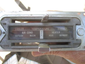 Controles de calefacción Mercury 1965 para autos de tamaño completo con aire acondicionado - Imagen 1 de 4