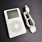 Apple iPod White 4th Generation 60GB - Model A1099 Dead Battery - TESTED - READ