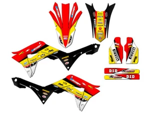 2017-2018 CRF 450R RICOCHET Yellow Senge Graphics Kit Compatible with Honda - Picture 1 of 4