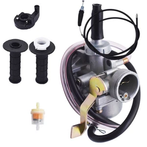 Carburetor & Handle Grip Bar & Throttle Cable For Honda Z50R  Z50R 1979-1999 - Picture 1 of 9